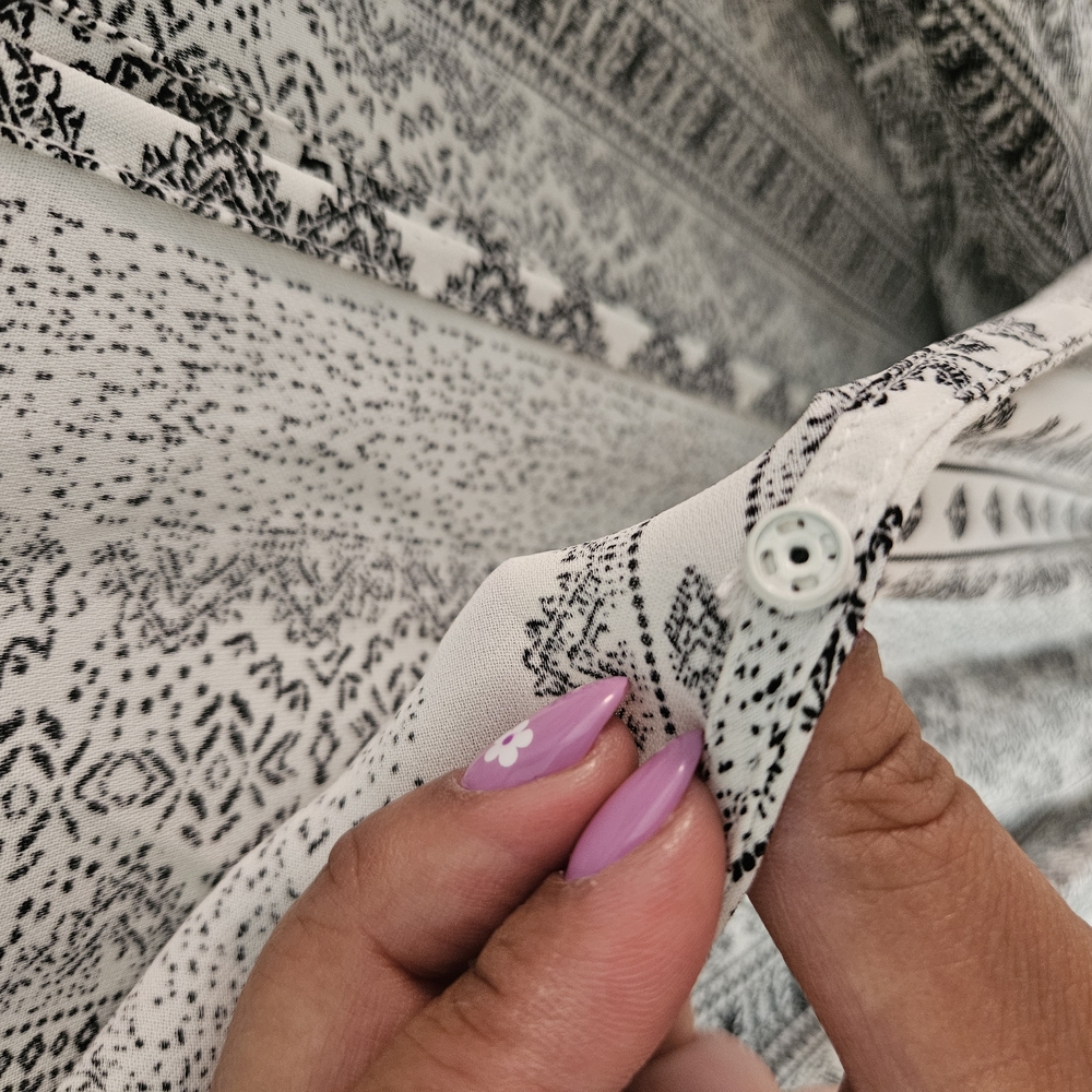 Dynamite Patterned Romper - Picture 7 of 7